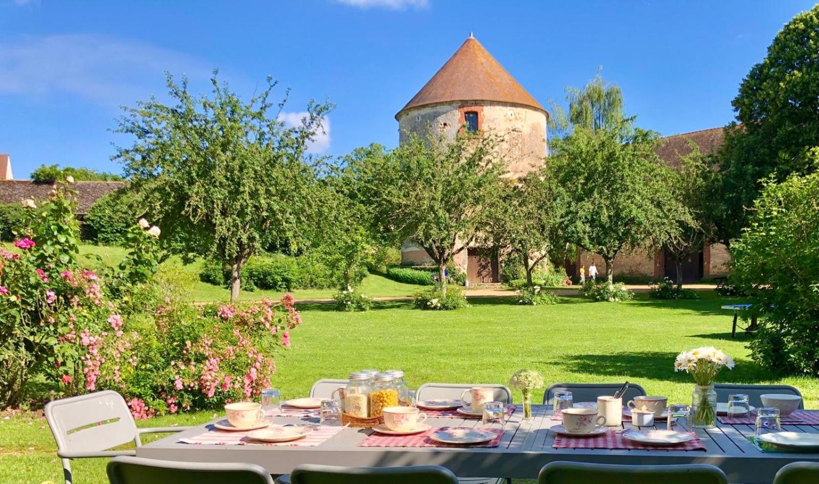 La Ferme Au Colombier Bed & Breakfast Neron Exterior photo