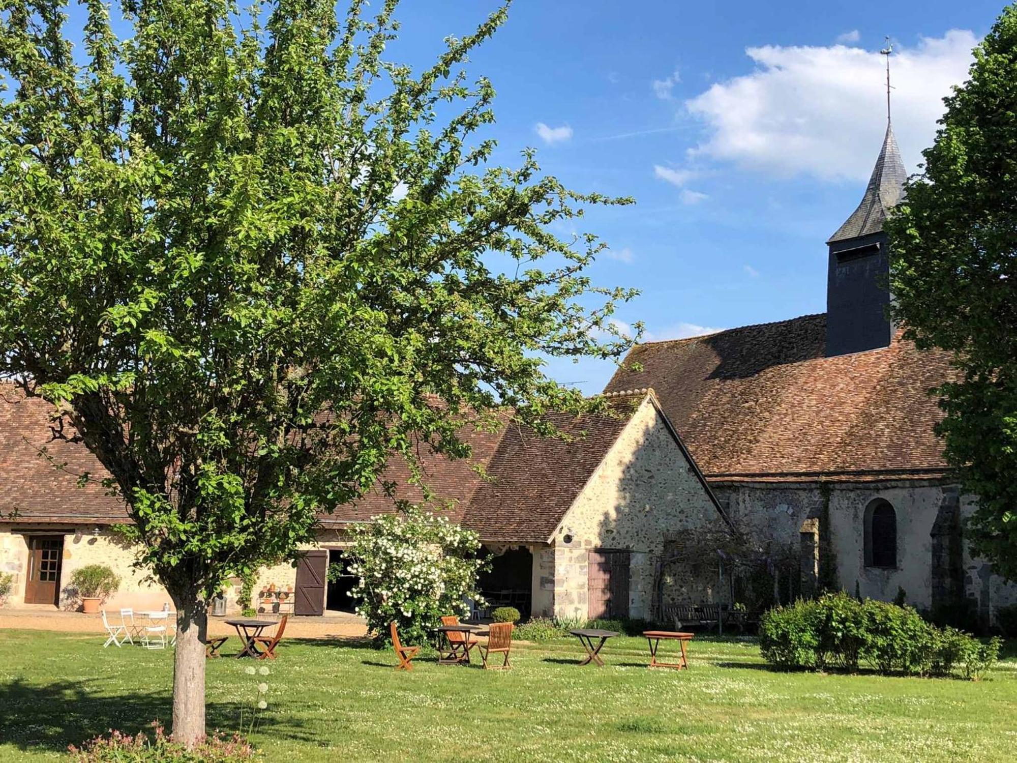 La Ferme Au Colombier Bed & Breakfast Neron Exterior photo